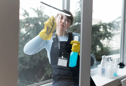 Nettoyage de vitres intérieures et extérieures à Polisot